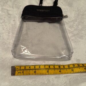 Baggallini Black and Clear Mini Bag